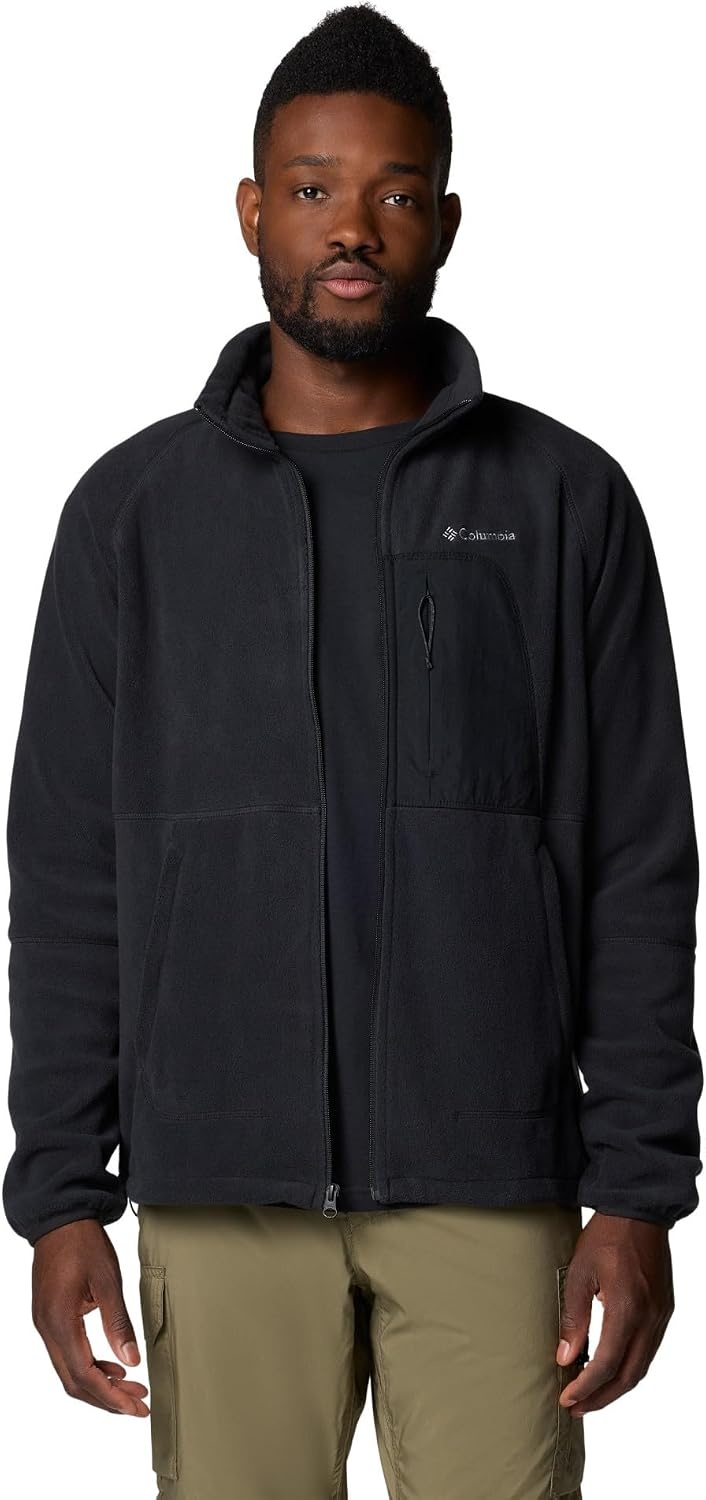 image:imageColumbia Herren Rapid Expedition 2 Fleece mit Durchgehendem Reiverschluss Fleecejacke mit durchgehendem Reiverschluss 1er PackSchwarz