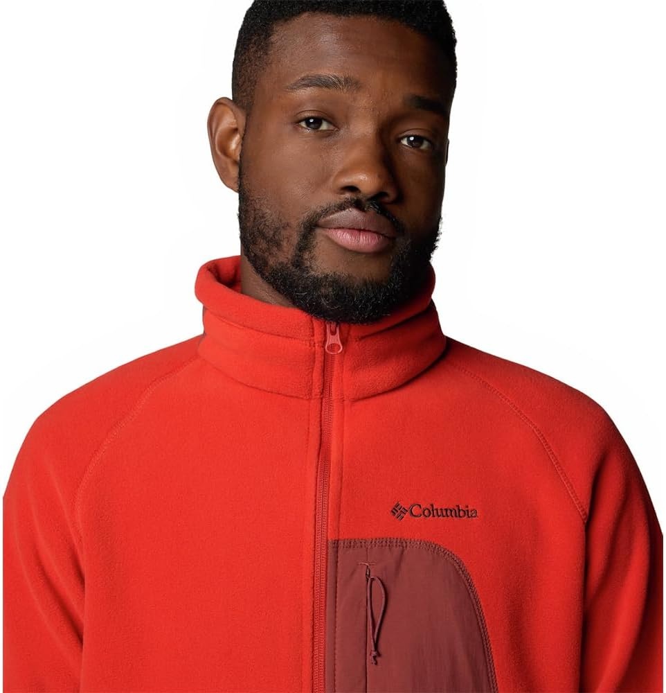 image:imageColumbia Herren Rapid Expedition 2 Fleece mit Durchgehendem Reiverschluss Fleecejacke mit durchgehendem Reiverschluss 1er PackSegel Rot