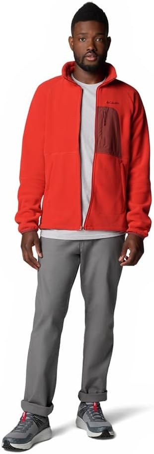 image:imageColumbia Herren Rapid Expedition 2 Fleece mit Durchgehendem Reiverschluss Fleecejacke mit durchgehendem Reiverschluss 1er PackSegel Rot