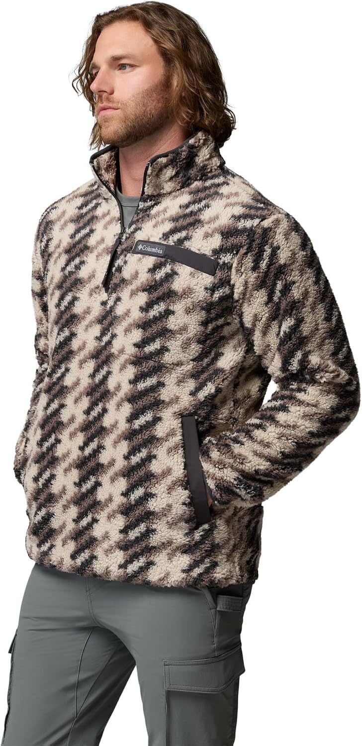 image:imageColumbia Herren Rugged Ridge High Pile Half Zip FleeceberzugDark Stone Twills