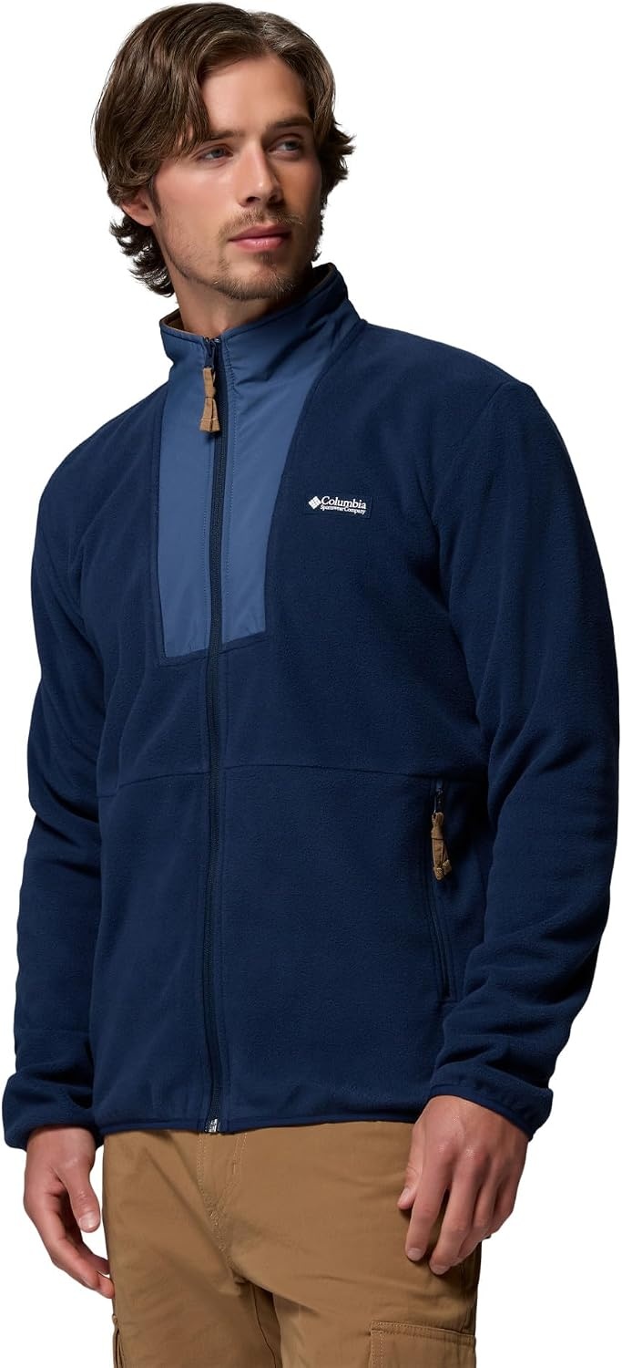 image:imageColumbia Herren Sequoia Grove Ii Full Zip Fleece Full Zip Fleece Jacket 1er PackCollegiate Navy Dark Mountain