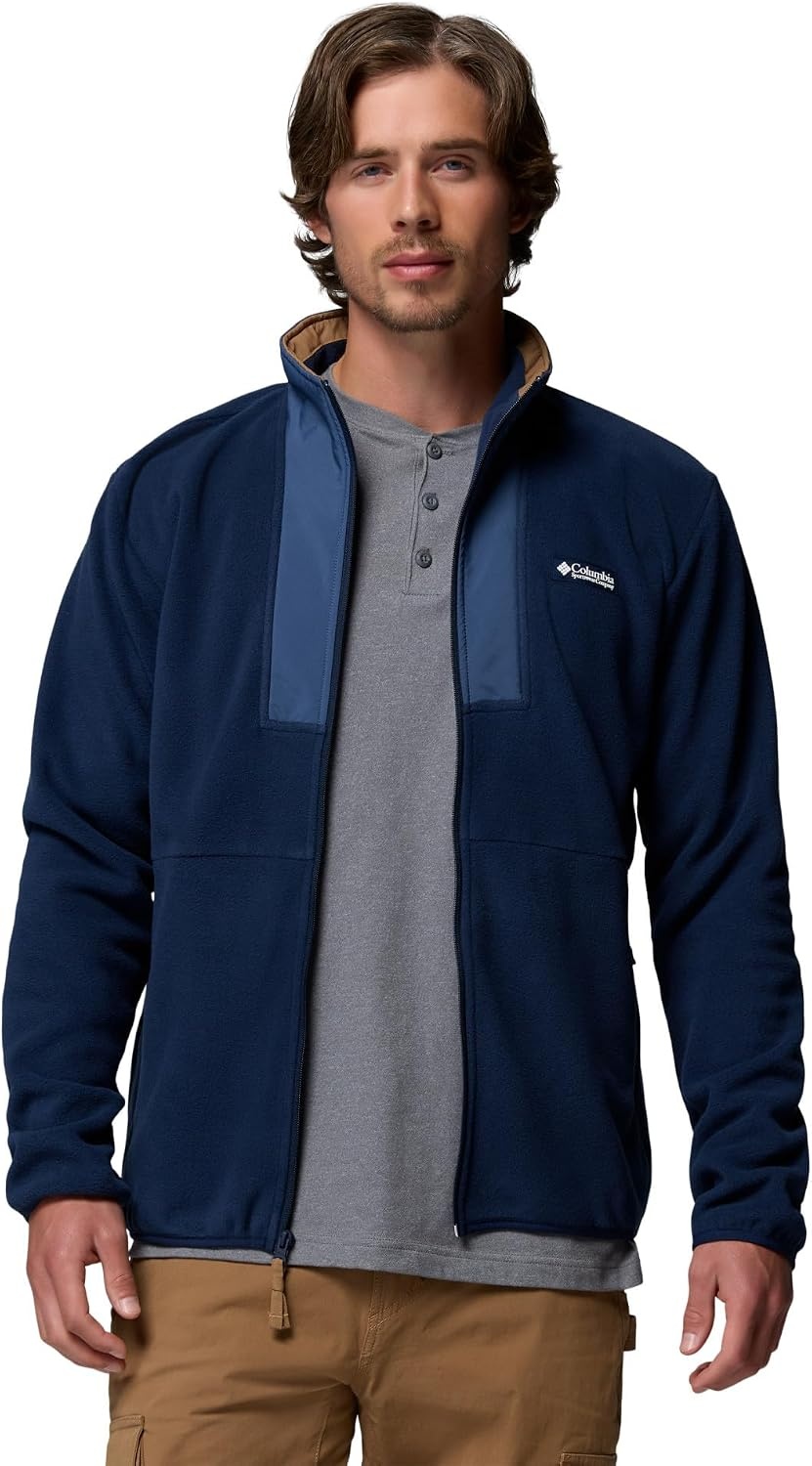 image:imageColumbia Herren Sequoia Grove Ii Full Zip Fleece Full Zip Fleece Jacket 1er PackCollegiate Navy Dark Mountain