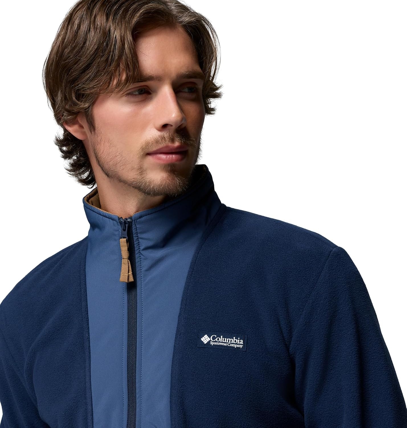 image:imageColumbia Herren Sequoia Grove Ii Full Zip Fleece Full Zip Fleece Jacket 1er PackCollegiate Navy Dark Mountain