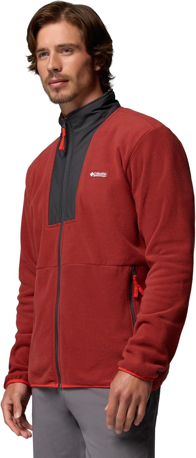 image:imageColumbia Herren Sequoia Grove Ii Full Zip Fleece Full Zip Fleece Jacket 1er PackRed OxideShark