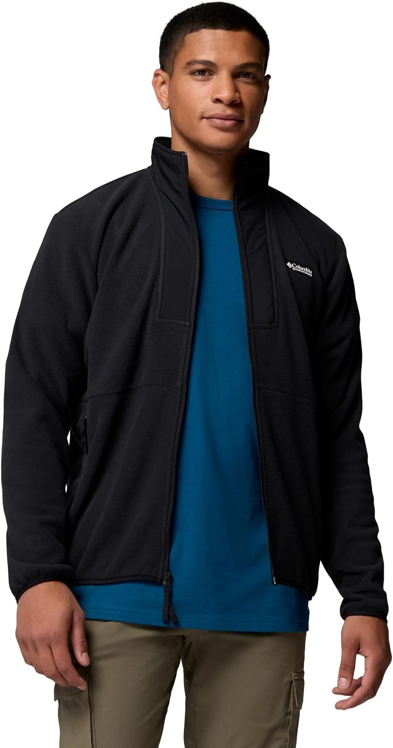 image:imageColumbia Herren Sequoia Grove Ii Full Zip Fleece Full Zip Fleece Jacket 1er PackSchwarz