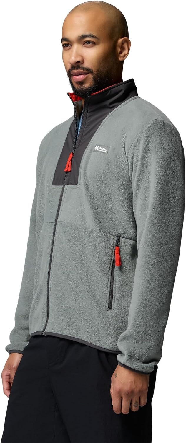 image:imageColumbia Herren Sequoia Grove Ii Full Zip Fleece Full Zip Fleece Jacket 1er PackSedona SageShark