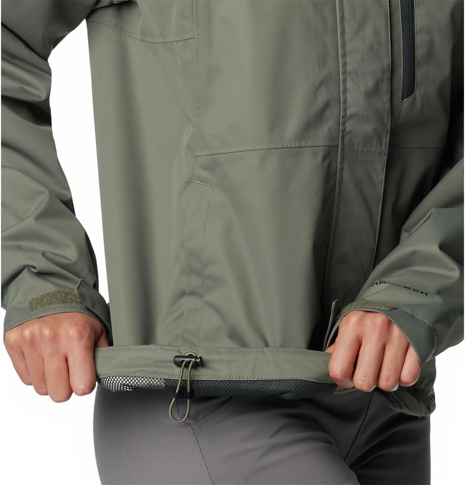 image:imageColumbia Hikebound II Jacket Wasserdichte Regenjacke fr DamenStone Green