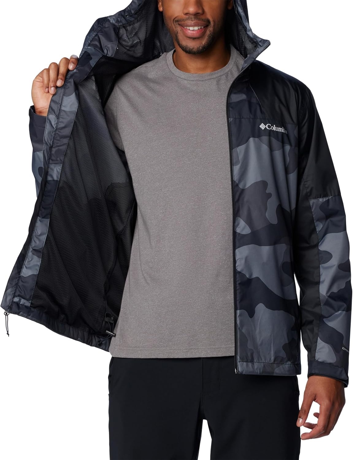image:imageColumbia INNER LIMITS III JACKETBlack Mod Camo PrintBlack