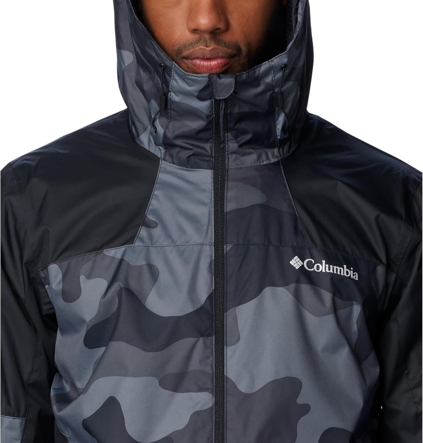 image:imageColumbia INNER LIMITS III JACKETBlack Mod Camo PrintBlack