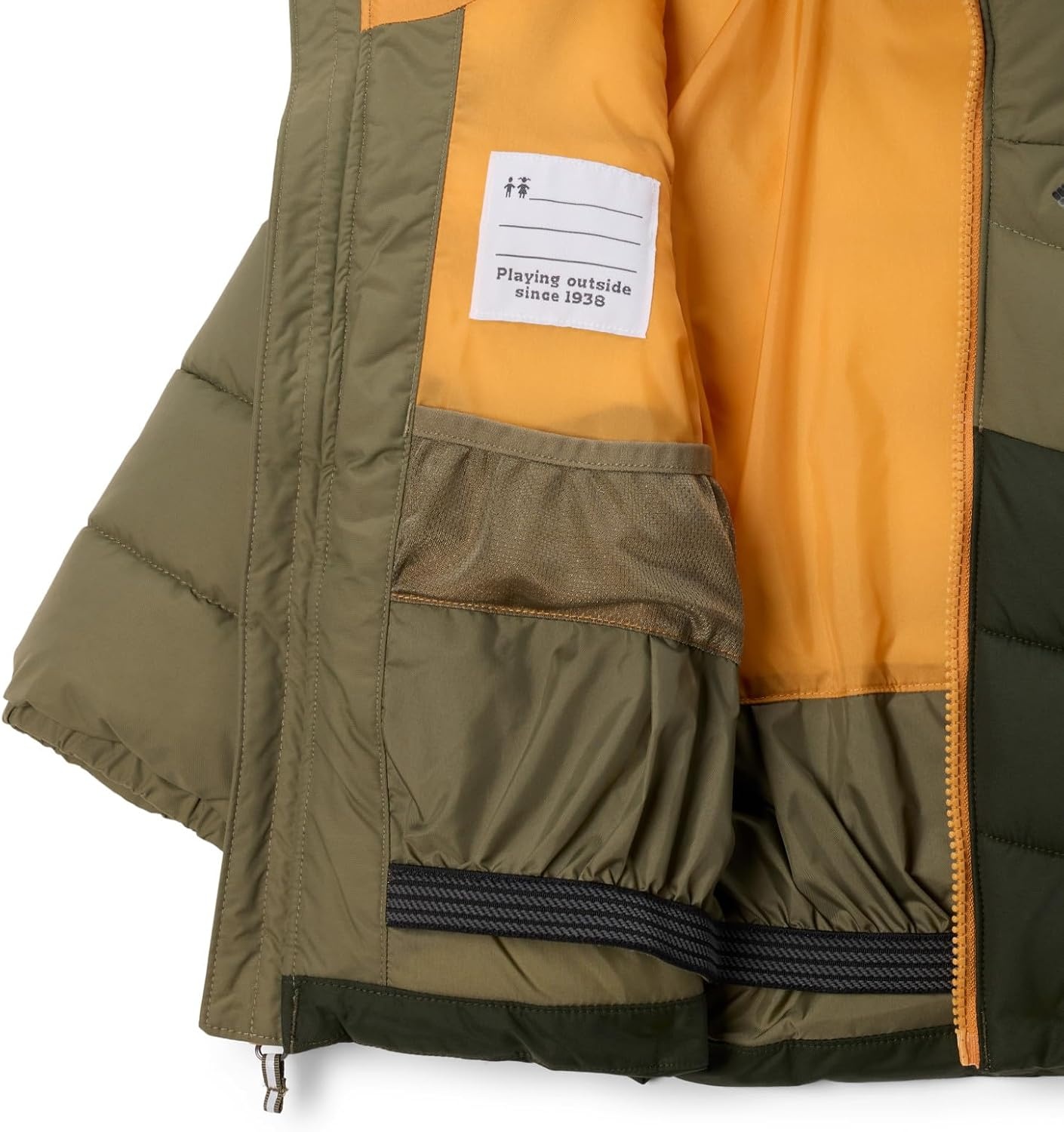 image:imageColumbia Jungen Arctic Blast II Jacket Jacke 1er PackStone Green Greenscape