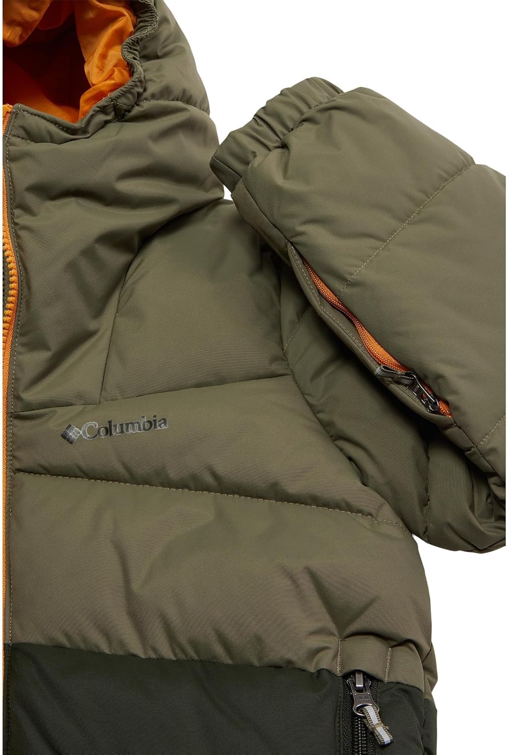 image:imageColumbia Jungen Arctic Blast II Jacket Jacke 1er PackStone Green Greenscape