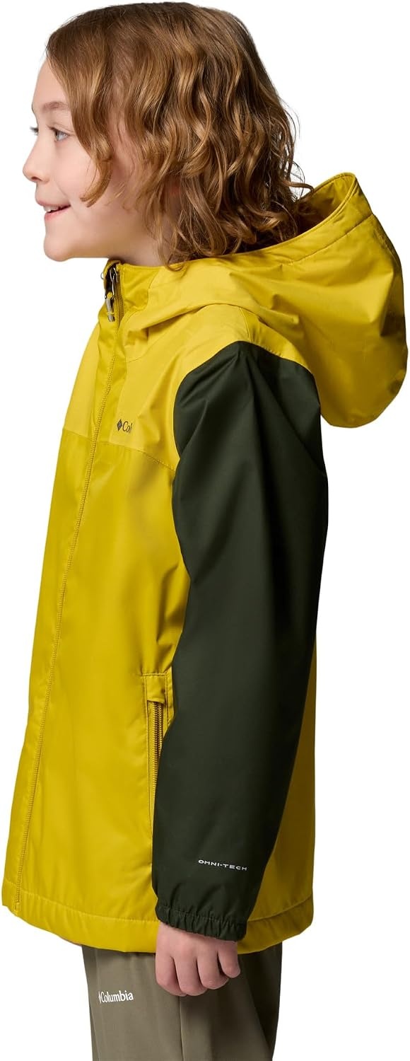 image:imageColumbia Jungen Rainy Trails Iii Fleece Lined Jacket Waterproof Rain Jacket 1er PackMossy GreenAntique MossGreenscape