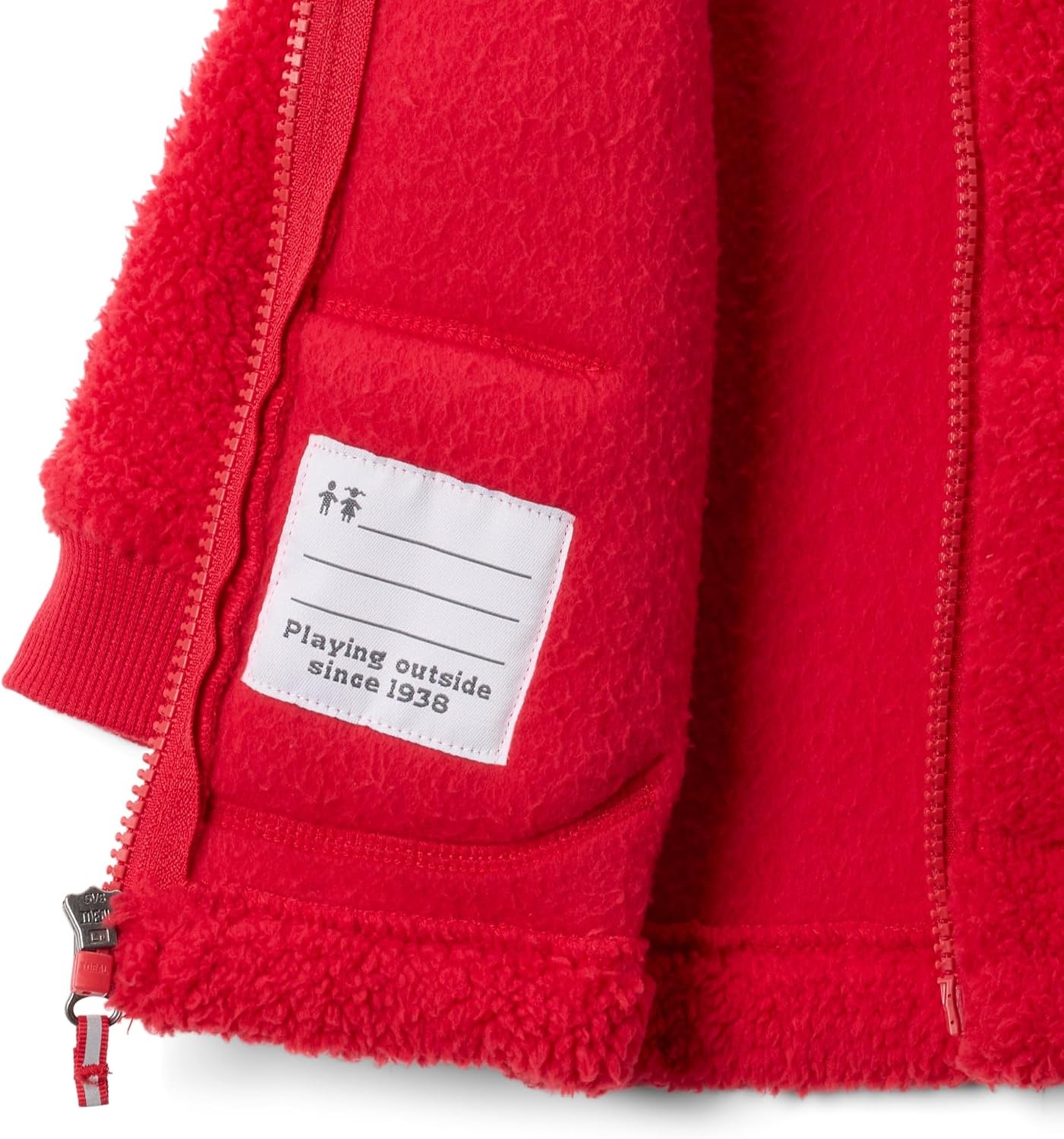 image:imageColumbia Jungen Rugged Ridge Ii Sherpa Full Zip Rugged Ridge II Sherpa Full Zip 1er PackBergrot