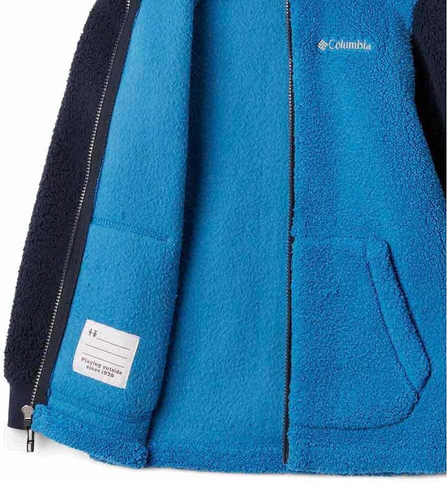 image:imageColumbia Jungen Rugged Ridge Ii Sherpa Full Zip Rugged Ridge II Sherpa Full Zip 1er PackBright Indigo Collegiate Navy