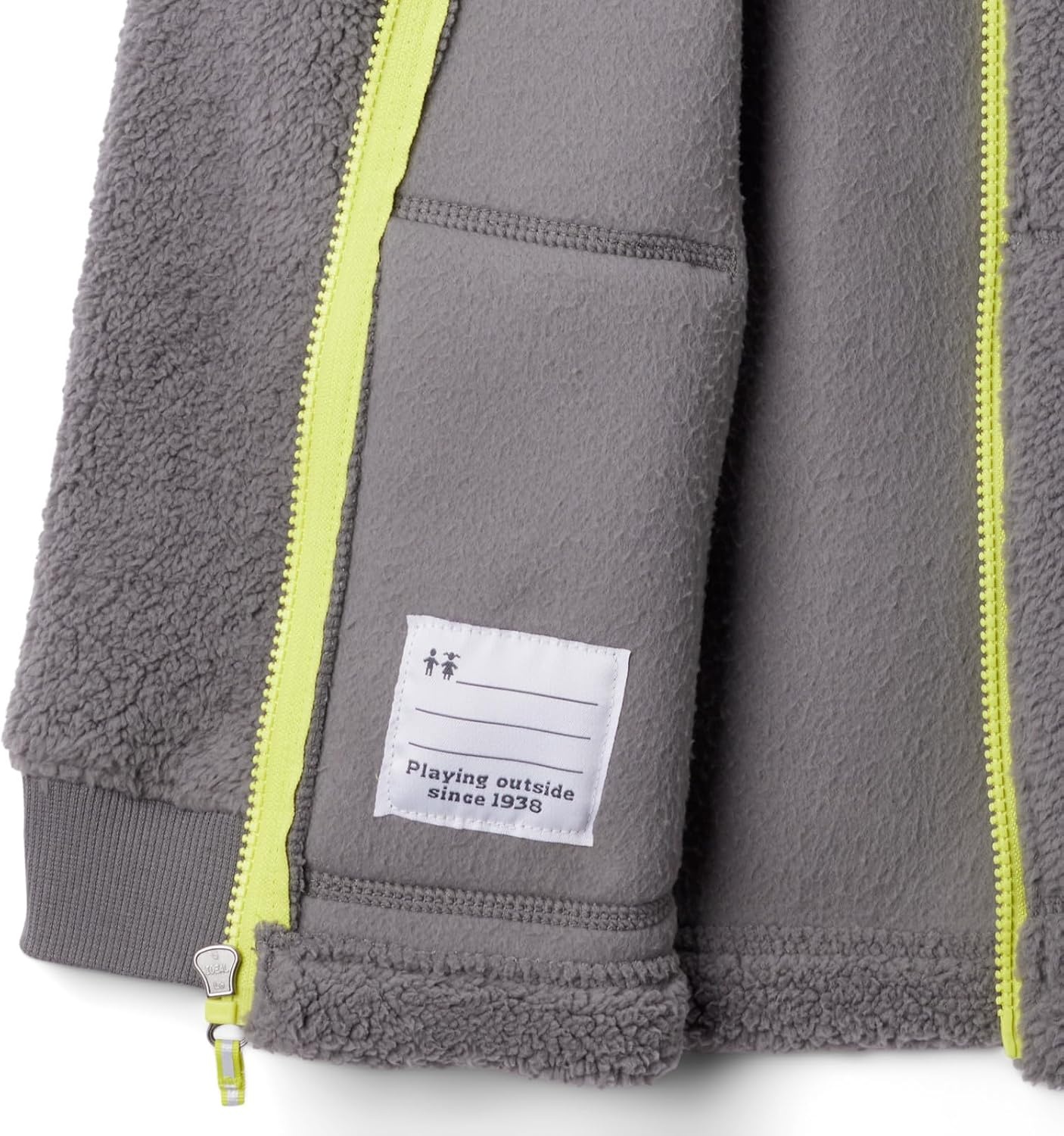 image:imageColumbia Jungen Rugged Ridge Ii Sherpa Full Zip Rugged Ridge II Sherpa Full Zip 1er PackCity GreyRadiation