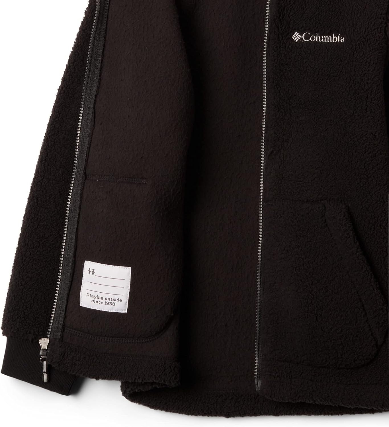 image:imageColumbia Jungen Rugged Ridge Ii Sherpa Full Zip Rugged Ridge II Sherpa Full Zip 1er PackSchwarz