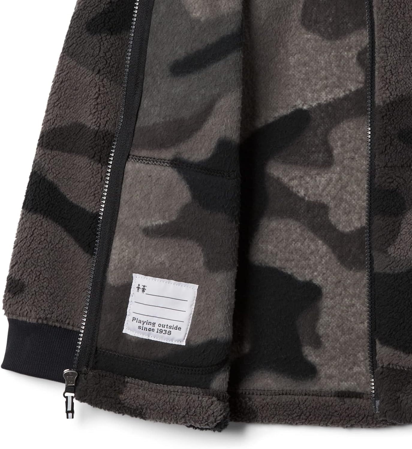 image:imageColumbia Jungen Rugged Ridge Ii Sherpa Full Zip Rugged Ridge II Sherpa Full Zip 1er PackSchwarze ModCamouflage