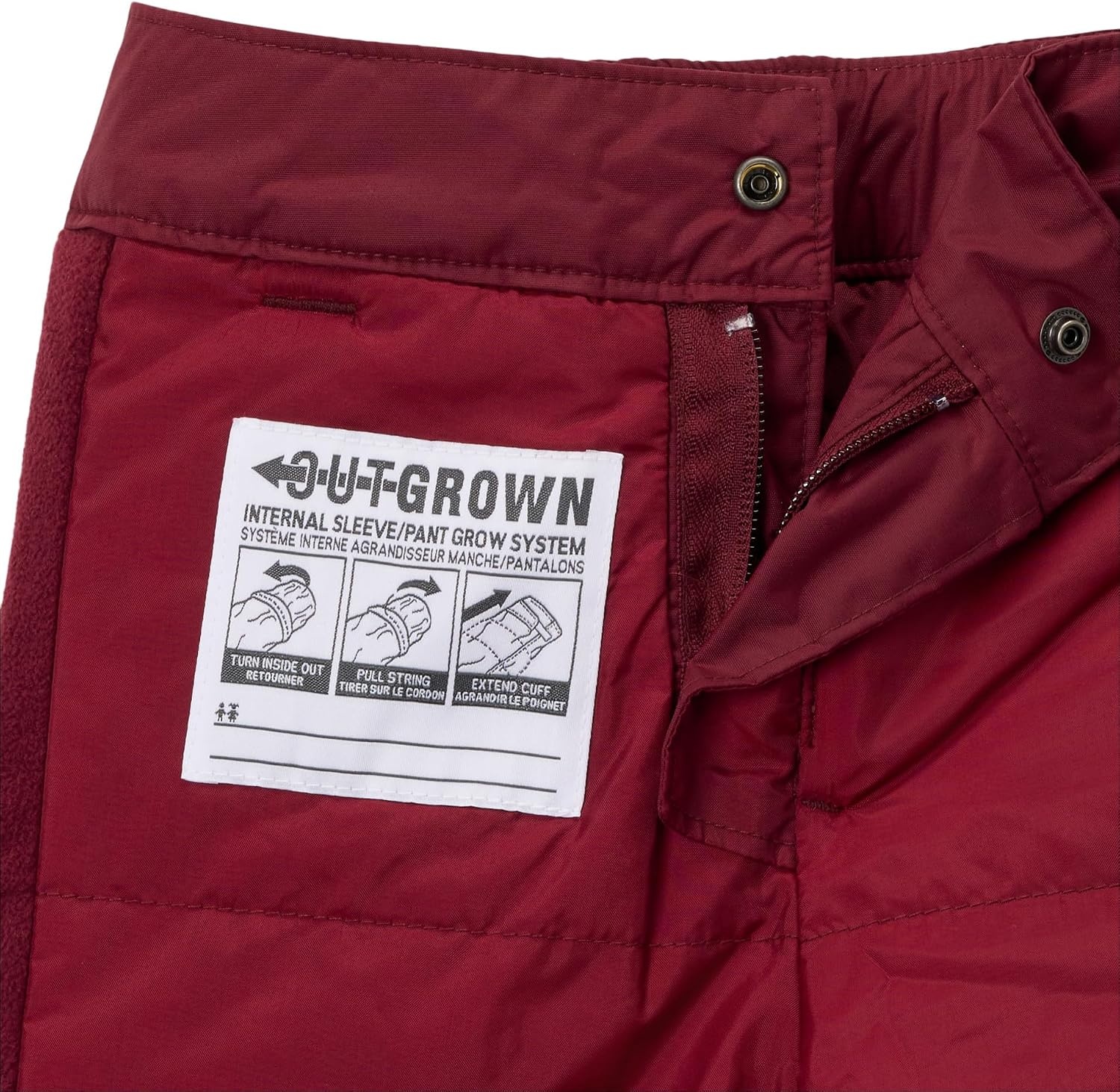 image:imageColumbia Jungen Wanderhose Ice Slope Iii PantWeinrot