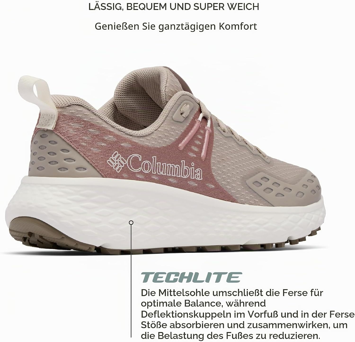 image:imageColumbia Konos TRS Trekking Und Wanderschuhe fr DamenWeiches Meersalz in Taupe