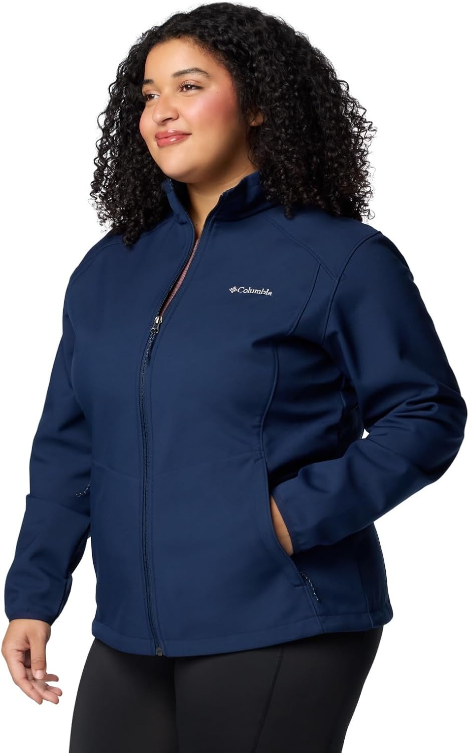image:imageColumbia Kruser Ridge III Softshell Jacket Softshelljacke fr DamenCollegiate Marineblau