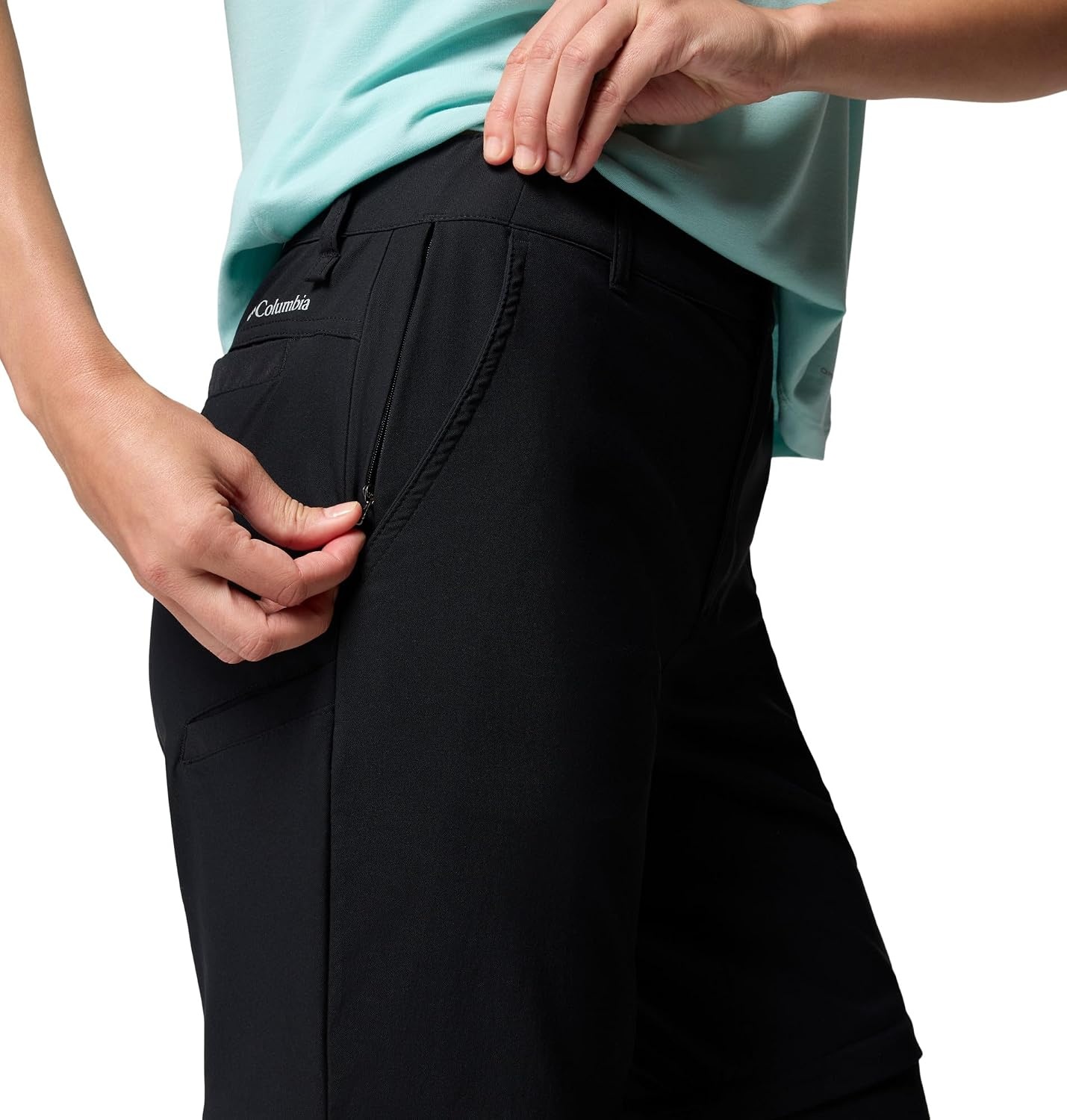 image:imageColumbia Leslie Falls Convertible Pant Wanderhose Zip Off fr DamenSchwarz