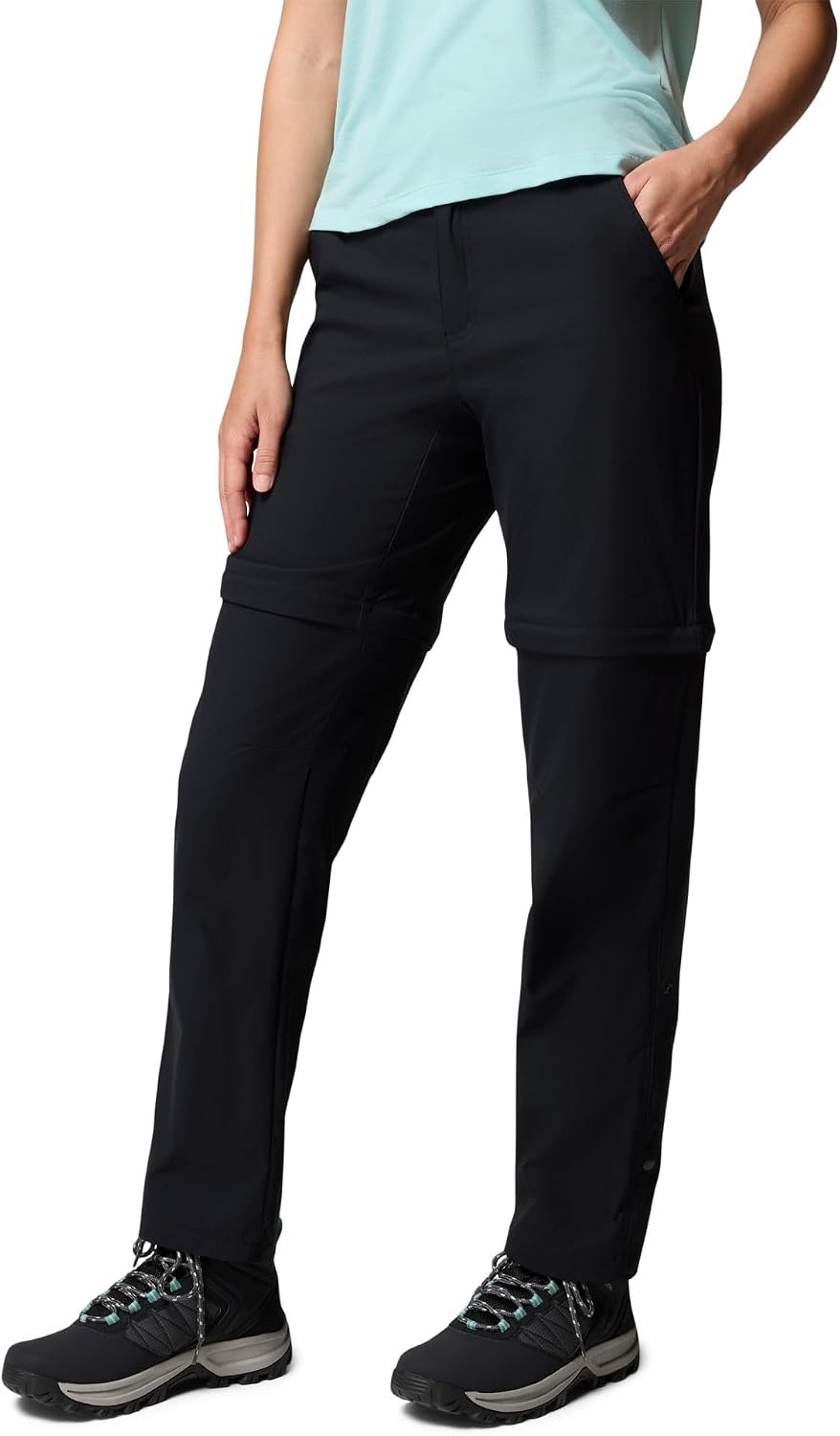 image:imageColumbia Leslie Falls Convertible Pant Wanderhose Zip Off fr DamenSchwarz
