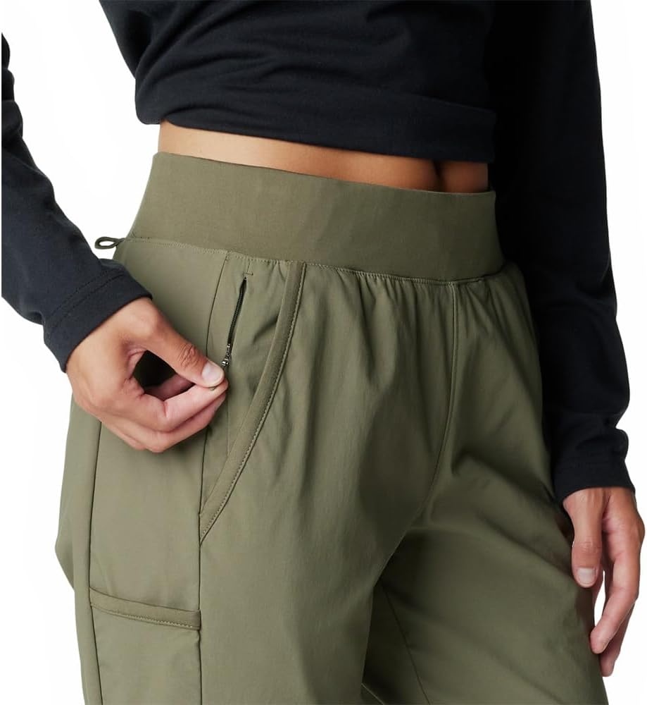 image:imageColumbia Leslie Falls PullOn Pant Wanderhose fr DamenStone Green