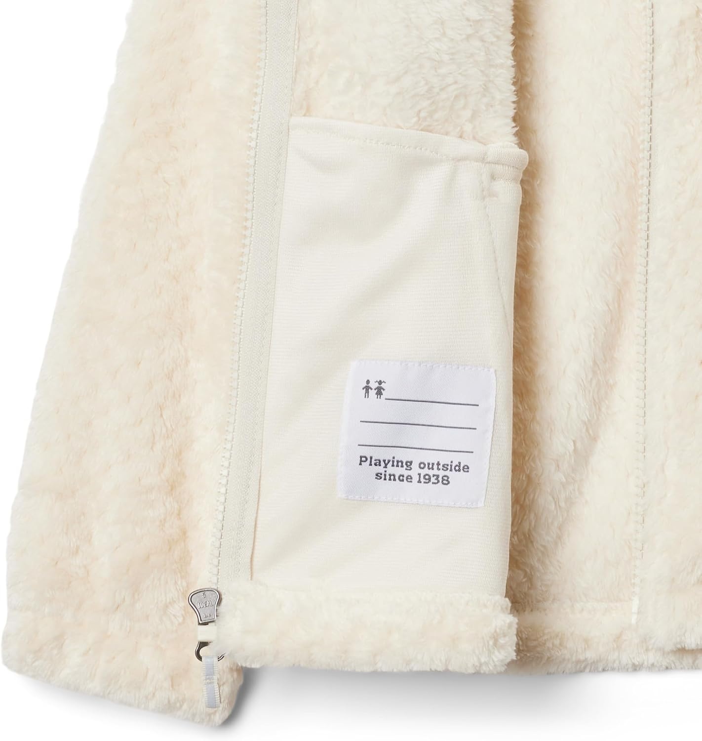 image:imageColumbia Mdchen Fire Side Sherpafleecejacke mit Durchgehendem Reiverschluss SherpaFleecejacke mit durchgehendem ReiverschlussChalk