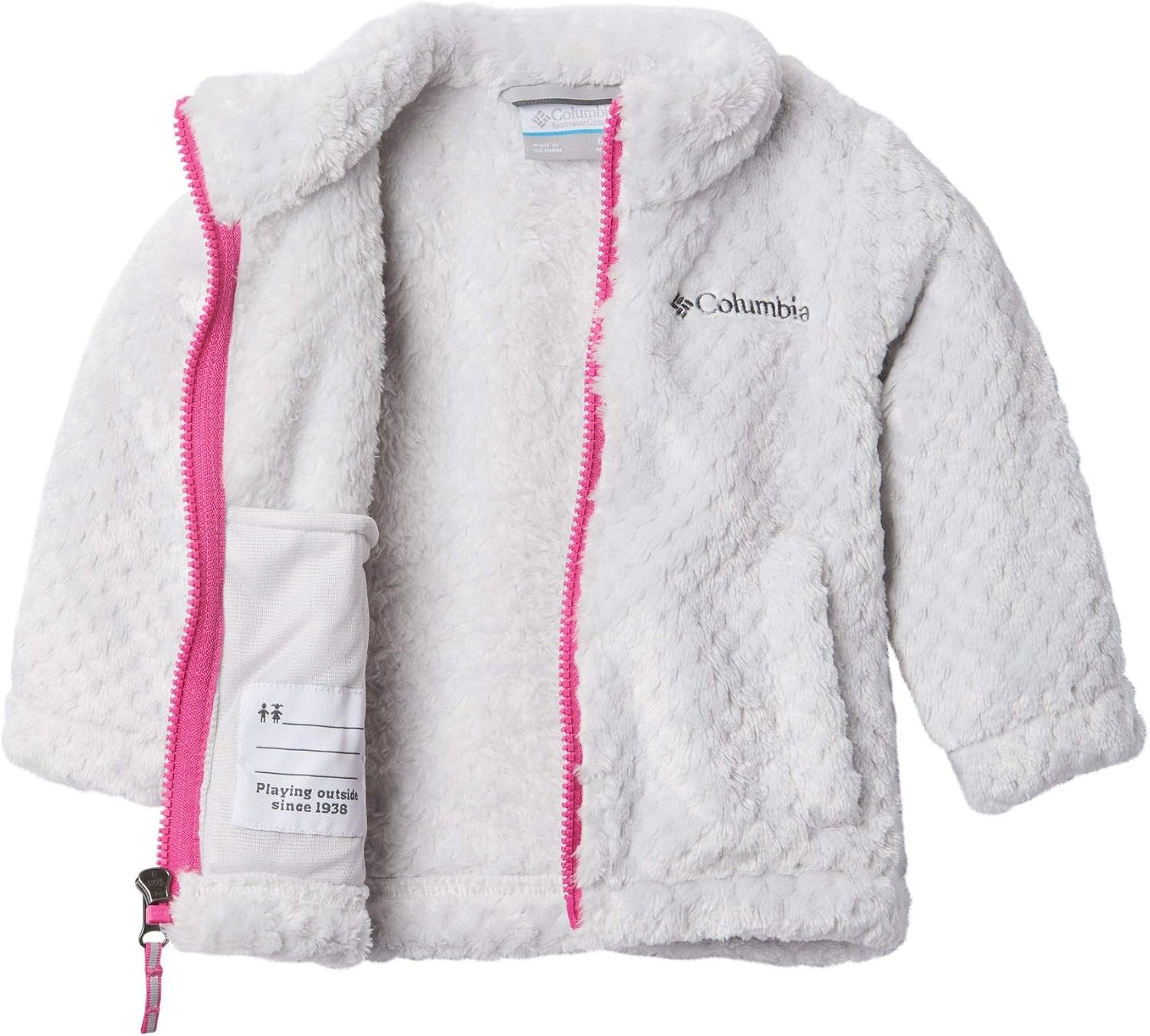image:imageColumbia Mdchen Fire Side Sherpafleecejacke mit Durchgehendem Reiverschluss SherpaFleecejacke mit durchgehendem ReiverschlussPink Orchid