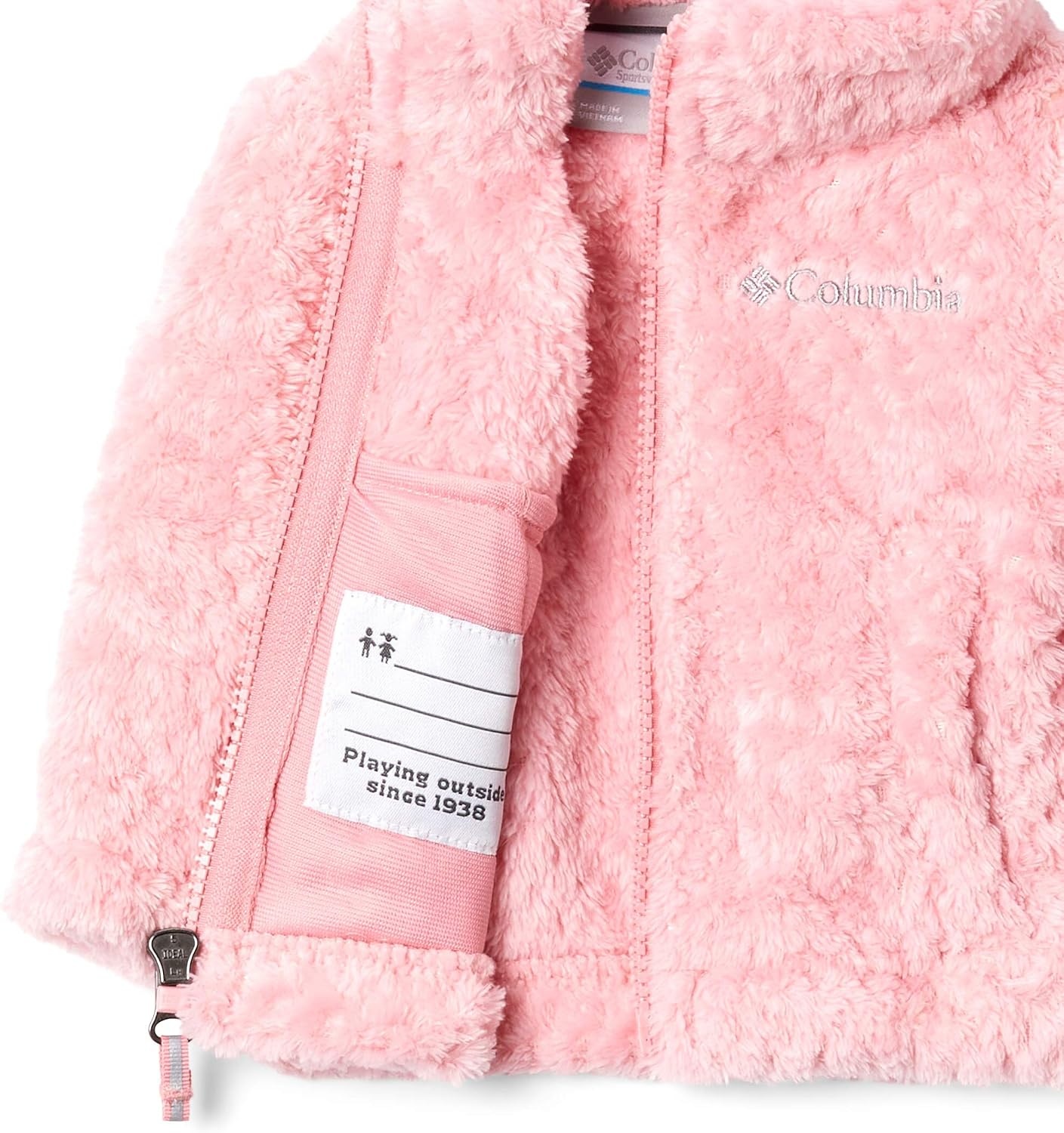 image:imageColumbia Mdchen Fire Side Sherpafleecejacke mit Durchgehendem Reiverschluss SherpaFleecejacke mit durchgehendem ReiverschlussPink Orchid