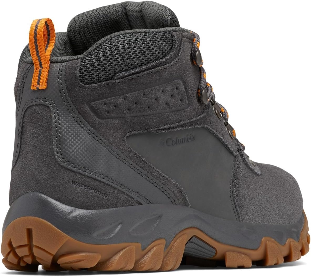image:imageColumbia Newton Ridge Plus II HerrenWanderstiefel Wildleder wasserdichtDunkelgrau Goldbernstein