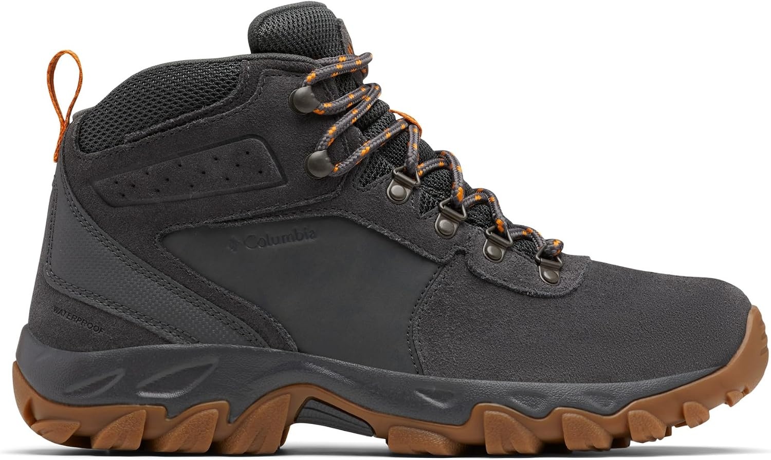 image:imageColumbia Newton Ridge Plus II HerrenWanderstiefel Wildleder wasserdichtDunkelgrau Goldbernstein