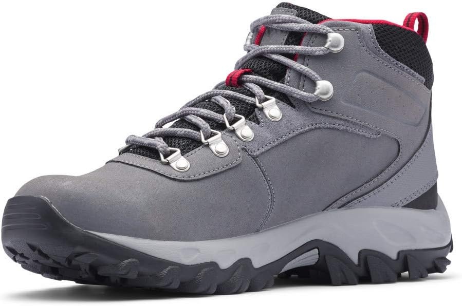 image:imageColumbia Newton Ridge Plus II HerrenWanderstiefel Wildleder wasserdichtDunkelgrau Goldfarbener Bernstein