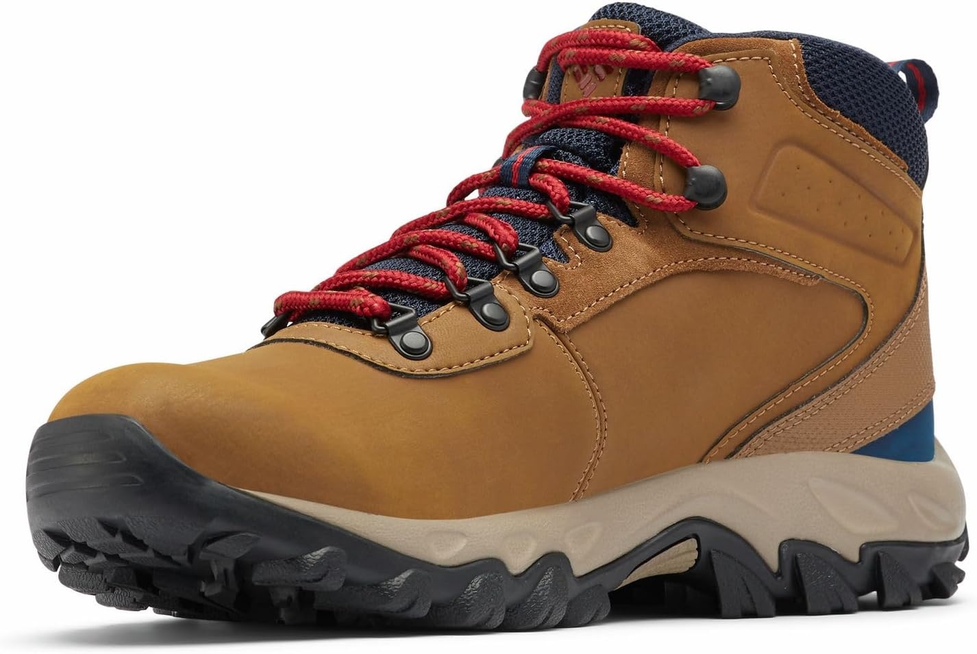 image:imageColumbia Newton Ridge Plus II HerrenWanderstiefel Wildleder wasserdichtHellbraun Roter Samt