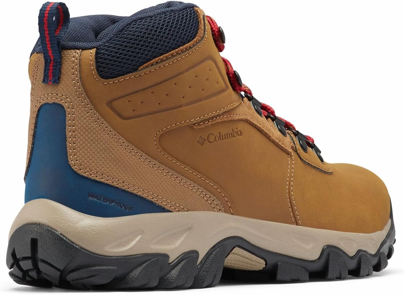 image:imageColumbia Newton Ridge Plus II HerrenWanderstiefel Wildleder wasserdichtHellbraun Roter Samt