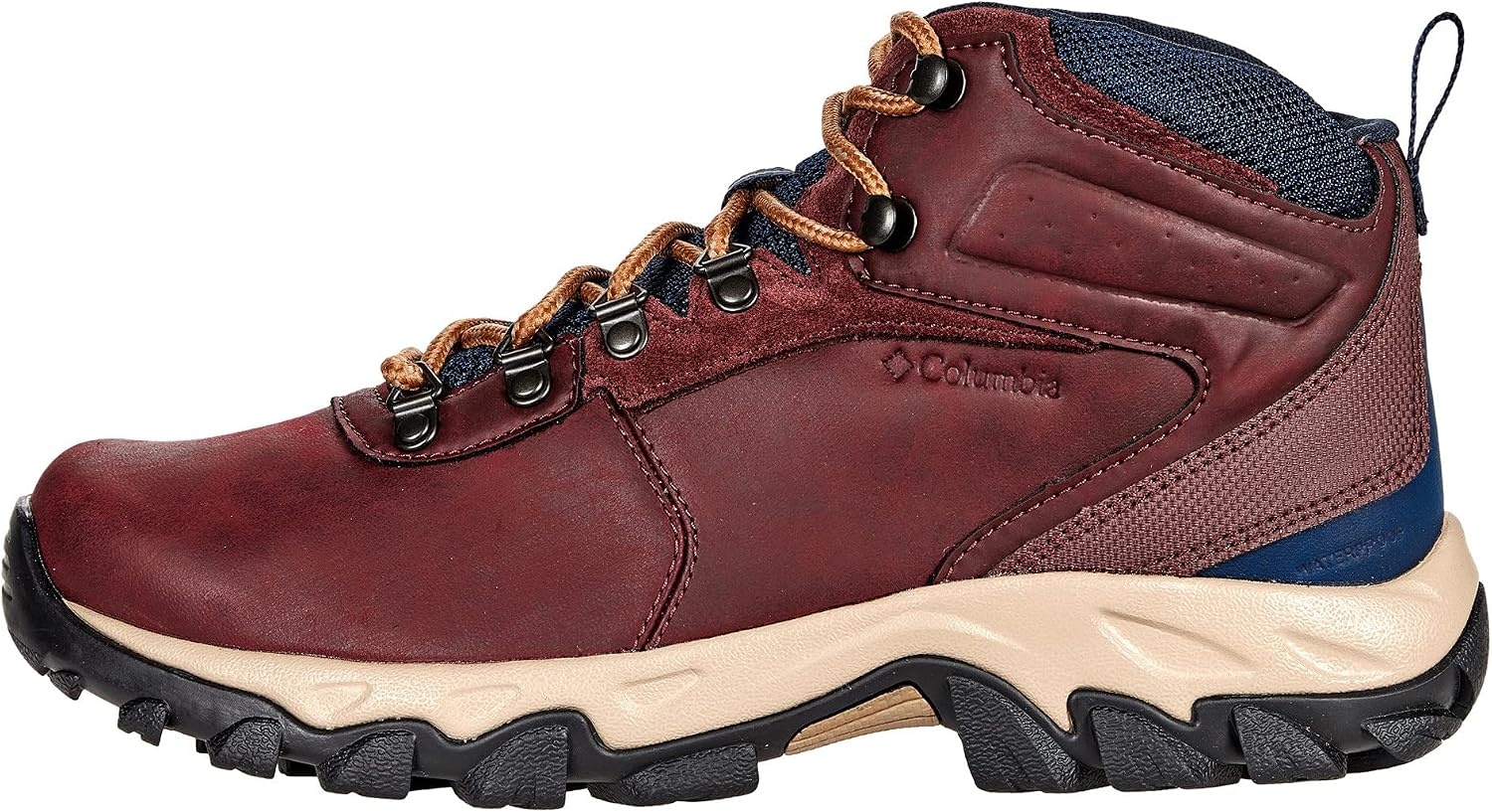 image:imageColumbia Newton Ridge Plus II HerrenWanderstiefel Wildleder wasserdichtMadder Brown Collegiate Navy