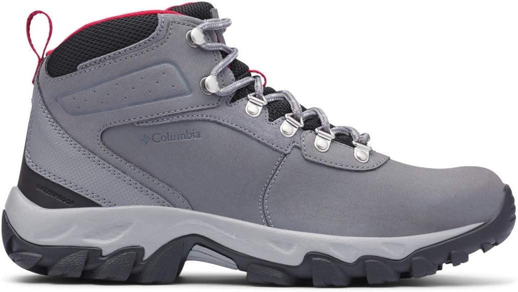 image:imageColumbia Newton Ridge Plus II HerrenWanderstiefel Wildleder wasserdichtTi Grey Steel Rocket