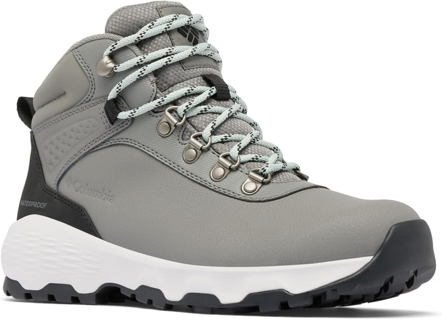 image:imageColumbia Newton Wander Leather Trekking Und Wanderstiefel fr DamenQuarry Cool Green