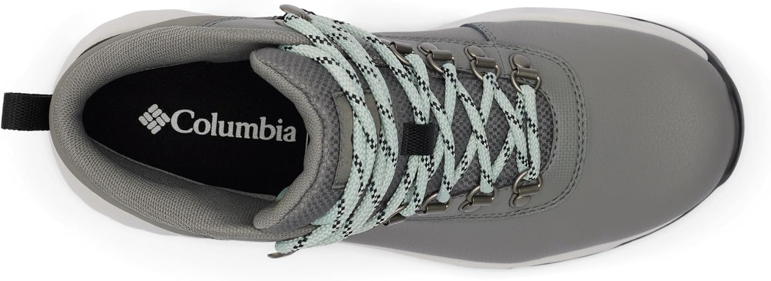 image:imageColumbia Newton Wander Leather Trekking Und Wanderstiefel fr DamenQuarry Cool Green