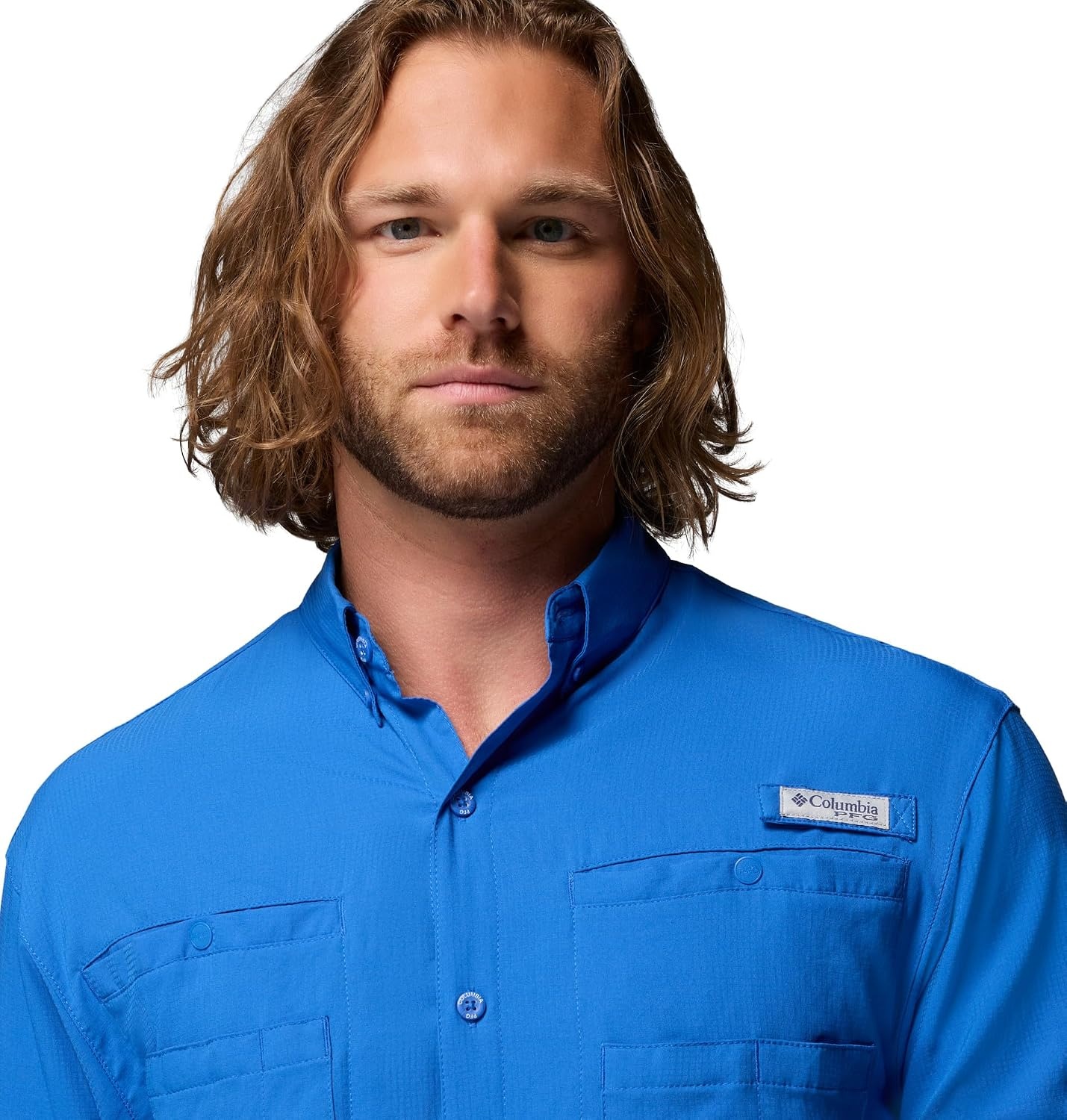 image:imageColumbia PFG Tamiami II Long Sleeve Shirt Langarm Outdoor Wanderhemd fr HerrenBlau
