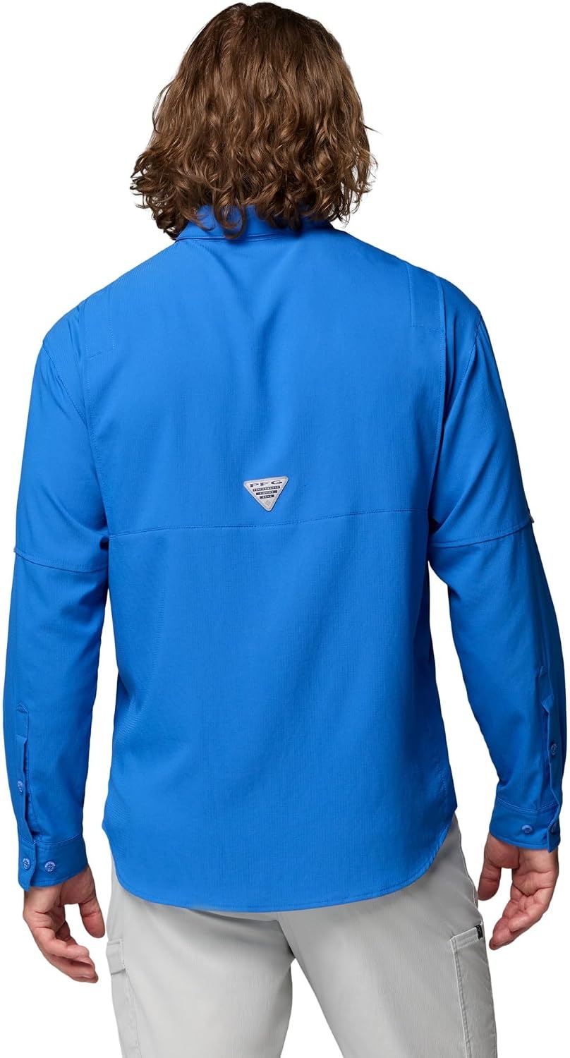 image:imageColumbia PFG Tamiami II Long Sleeve Shirt Langarm Outdoor Wanderhemd fr HerrenBlau