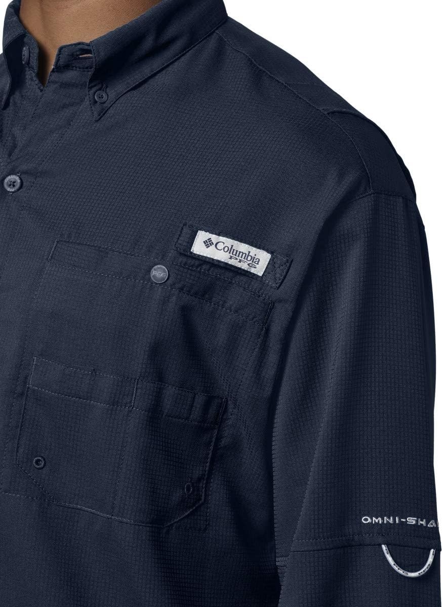 image:imageColumbia PFG Tamiami II Long Sleeve Shirt Langarm Outdoor Wanderhemd fr HerrenCollegiate Marineblau
