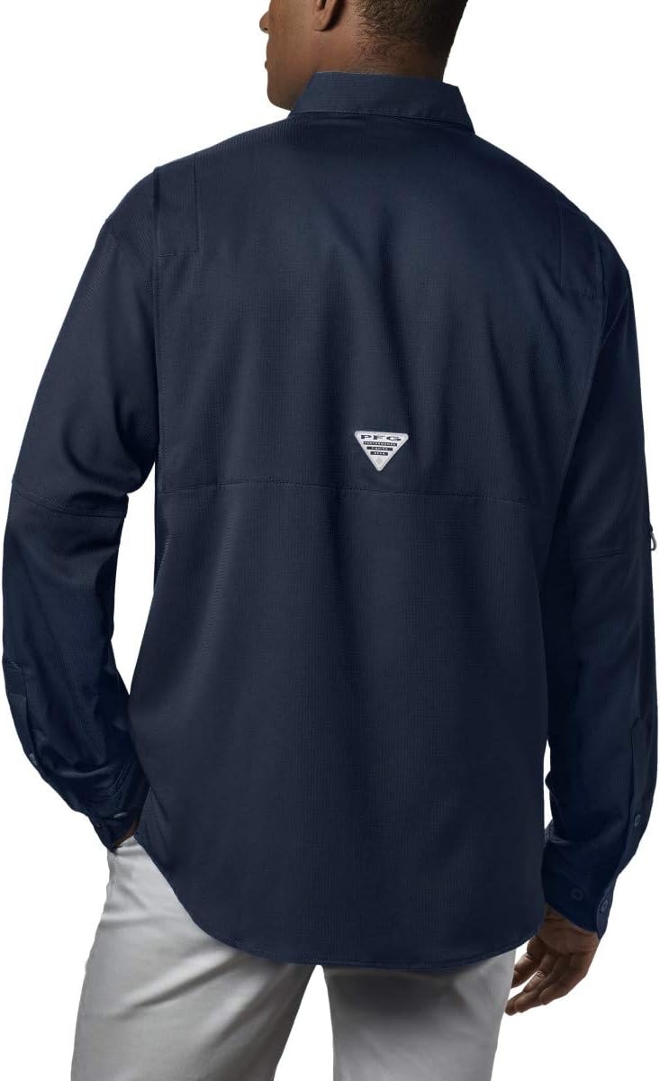 image:imageColumbia PFG Tamiami II Long Sleeve Shirt Langarm Outdoor Wanderhemd fr HerrenCollegiate Marineblau