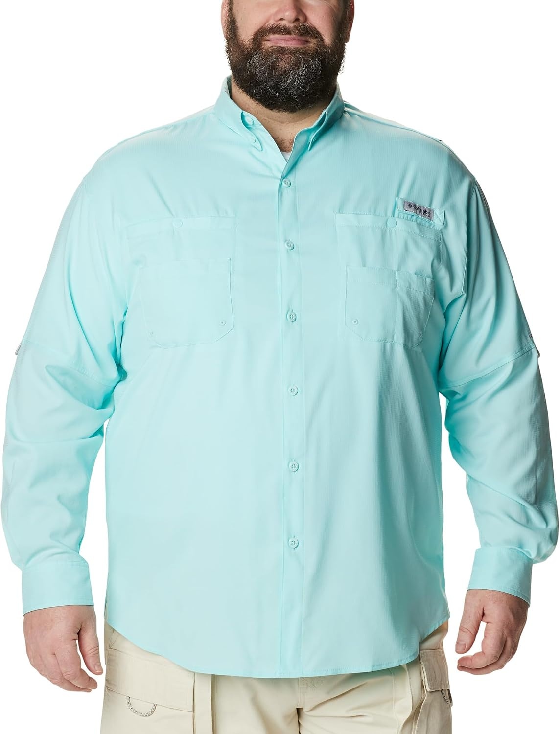 image:imageColumbia PFG Tamiami II Long Sleeve Shirt Langarm Outdoor Wanderhemd fr HerrenGulf Stream