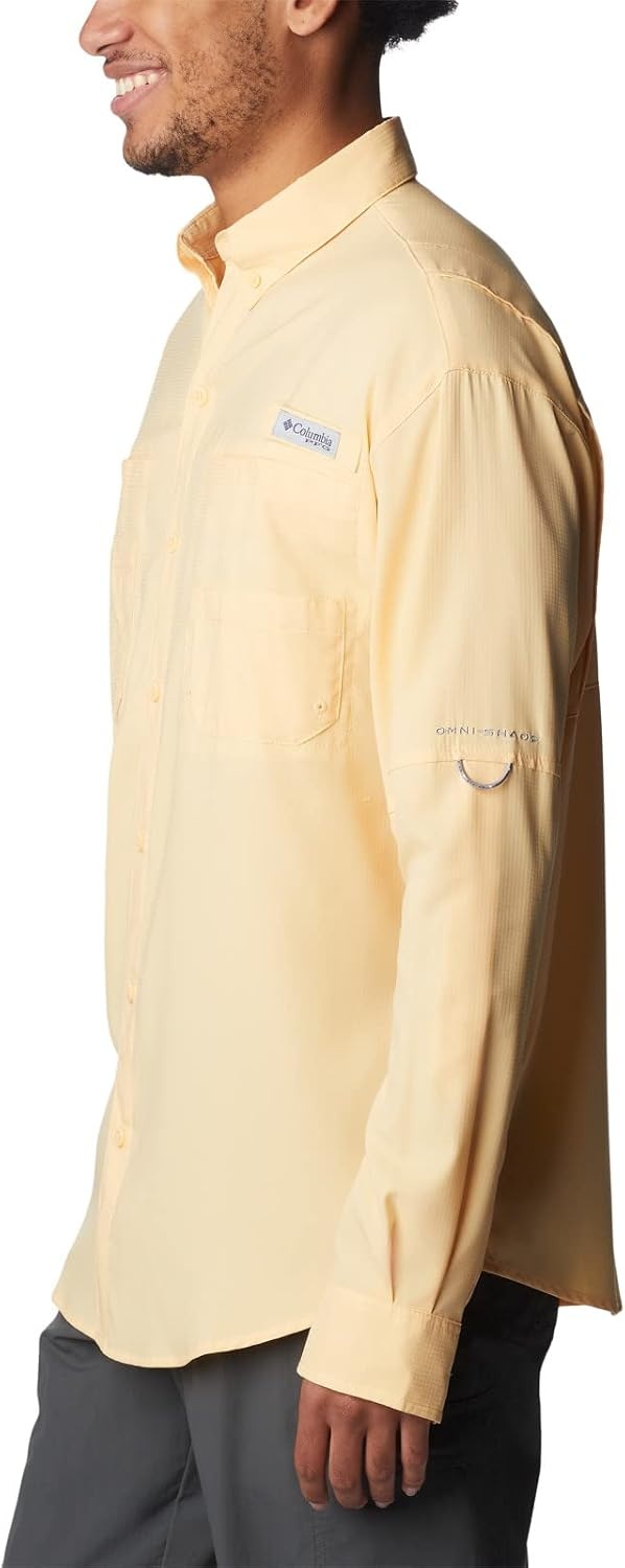 image:imageColumbia PFG Tamiami II Long Sleeve Shirt Langarm Outdoor Wanderhemd fr HerrenKakaobutter