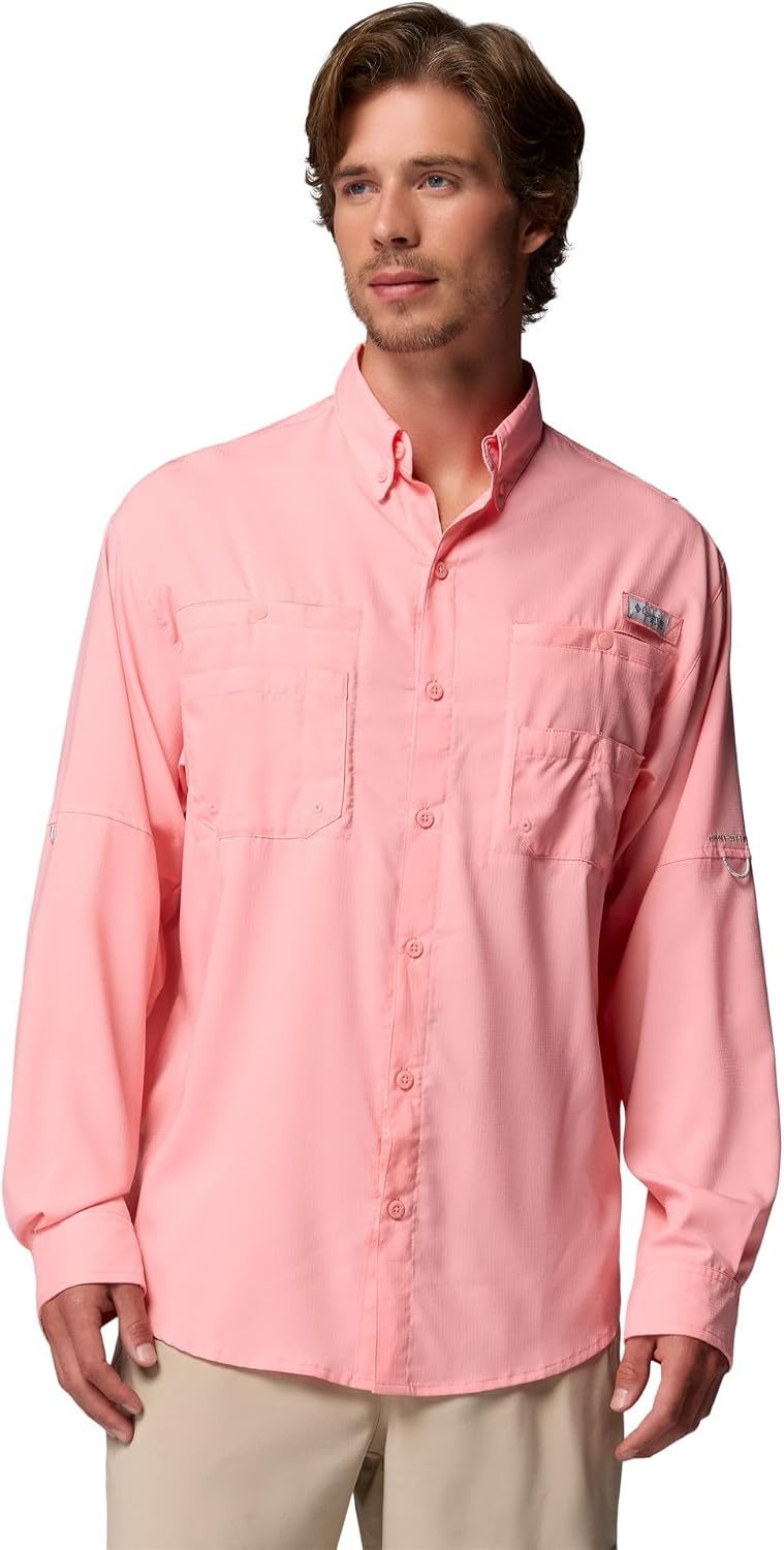 image:imageColumbia PFG Tamiami II Long Sleeve Shirt Langarm Outdoor Wanderhemd fr HerrenSorbet