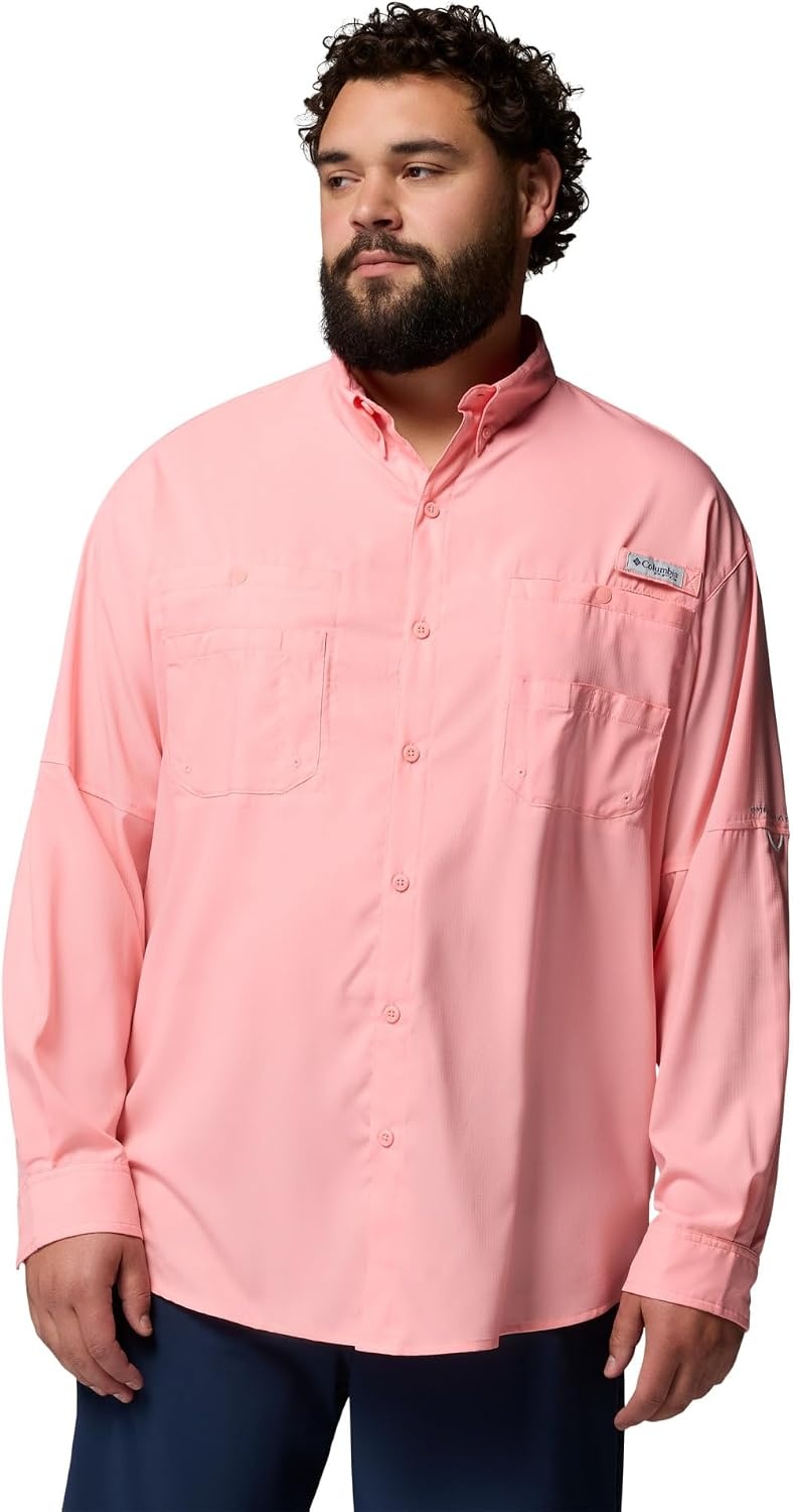 image:imageColumbia PFG Tamiami II Long Sleeve Shirt Langarm Outdoor Wanderhemd fr HerrenSorbet