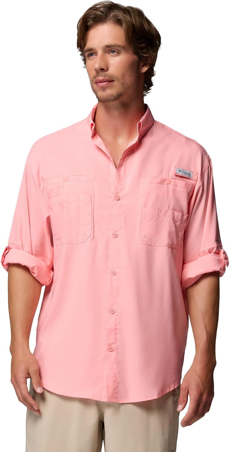 image:imageColumbia PFG Tamiami II Long Sleeve Shirt Langarm Outdoor Wanderhemd fr HerrenSorbet