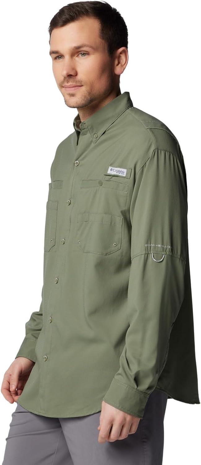 image:imageColumbia PFG Tamiami II Long Sleeve Shirt Langarm Outdoor Wanderhemd fr HerrenZypresse