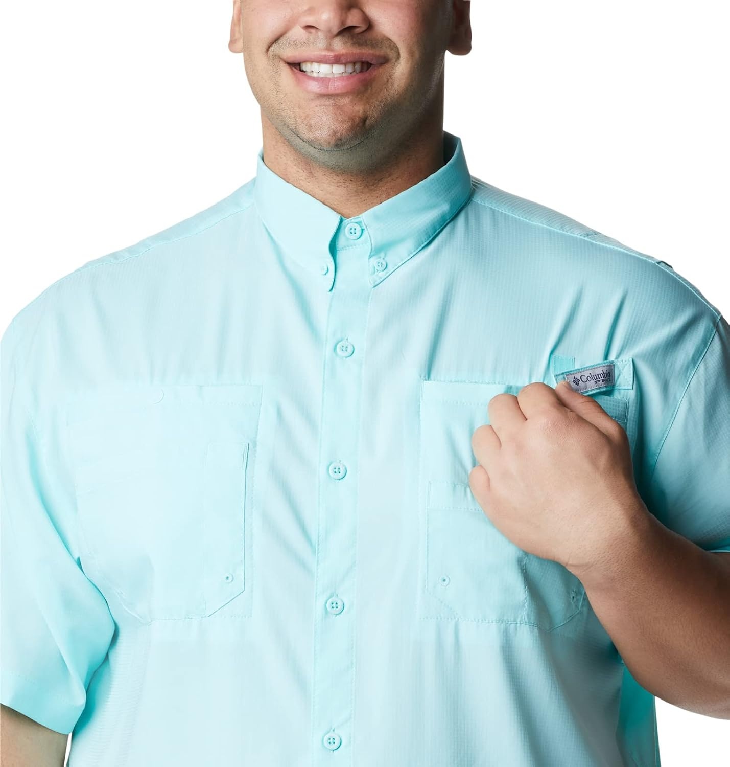 image:imageColumbia PFG Tamiami II Short Sleeve Shirt Kurzarm Outdoor Wanderhemd fr HerrenBlaugrn